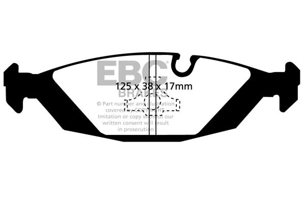 EBC Brakes Blue Stuff for BMW 3(E30)