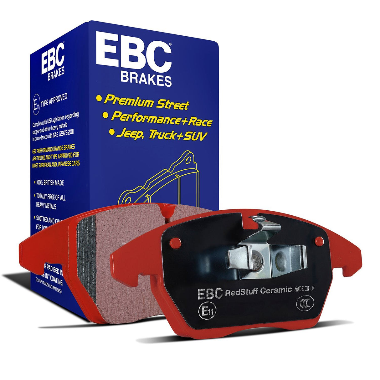 EBC Brakes Red Ceramic for NISSAN 350Z