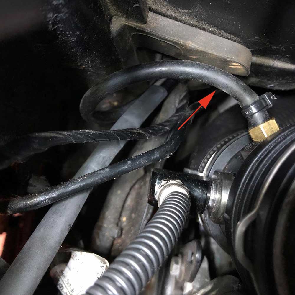 SNOW PERFORMANCE Silicone Boost Hose, black