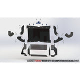 WAGNER TUNING Comp. Intercooler Kit for Nissan R 35