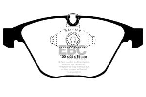 EBC Brakes Yellow for BMW 3 (E90)