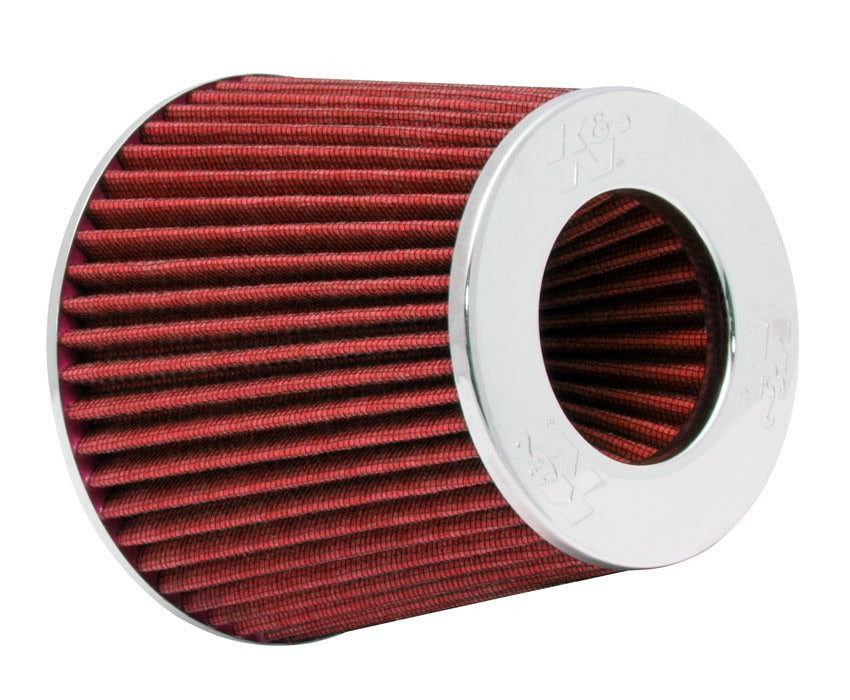 K&N cone air filter length 140mm diameter 76/89/102mm red