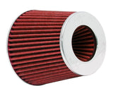 K&N cone air filter length 140mm diameter 76/89/102mm red