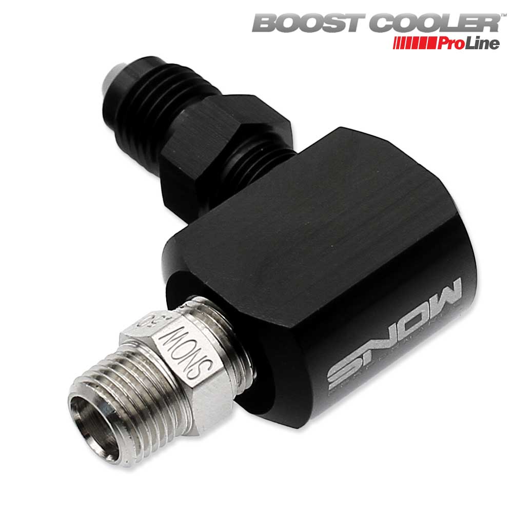 SNOW PERFORMANCE Water Injection Nozzle Holder, 90°, Low Profile - Proline