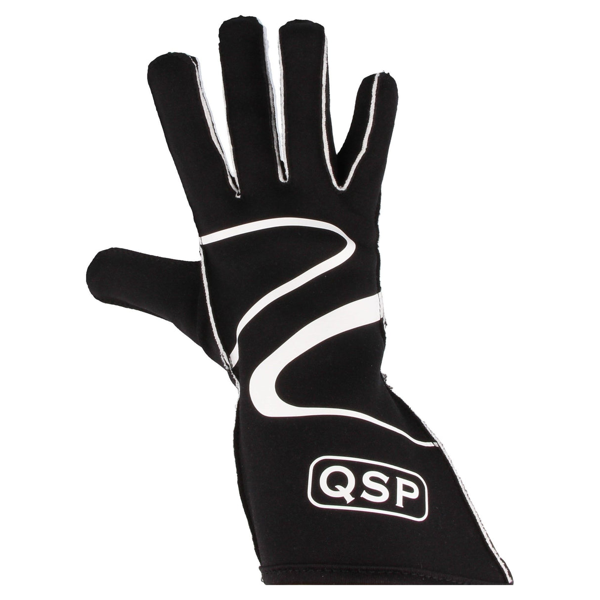 QSP Race Gloves 400 Black
