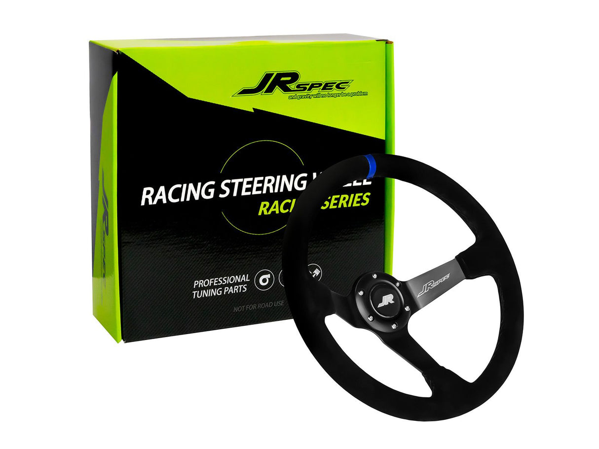 JRspec sports steering wheel 350mm diameter 80mm offset