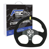 Sport Steering Wheel FMIC.Pro D-Shape suede 325mm offset 42mm