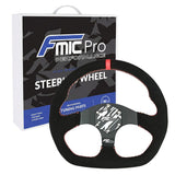 Sport Steering Wheel FMIC.Pro D-Shape suede 325mm offset 42mm
